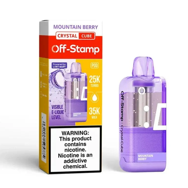 Off Stamp X-Cube Crystal Disposable Pod | VapeRanger
