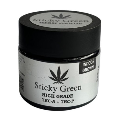 Sticky Green High Grade THCA Flower