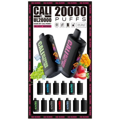 best vape shop malta Cali UL20K Black Series Disposable Vape