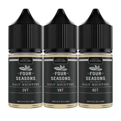 Four Seasons Black Label Nicotine Salts