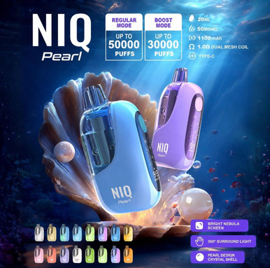 NIQ Pearl 50K Disposable Vape