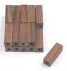 Mini E-Z Blanks 20pk Indian Rosewood: 9/16 in. x 9/16 in. x 2-1/32 in. Slimline Predrilled 