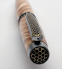 PSI - Honeycomb Antique Brass and Pewter Twist Pen Kit