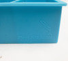 Blue Silicone BLANK CASTING Mold 2x2x5   4 Cavity