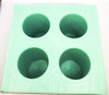 HOBBY-CAST  SILICONE 4 CAVITY Bottle Stopper Mold