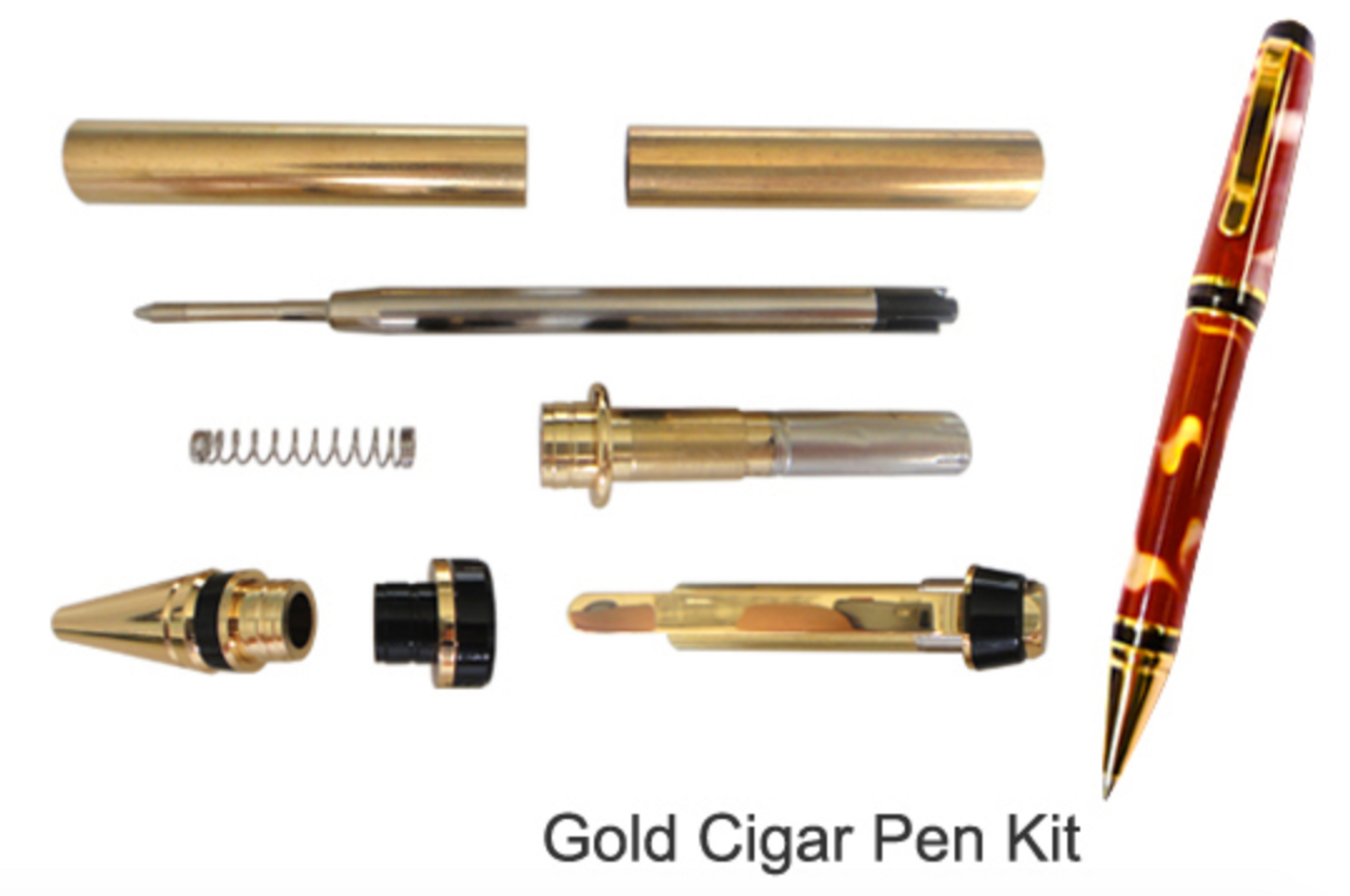 GOLD CIGAR PEN KIT