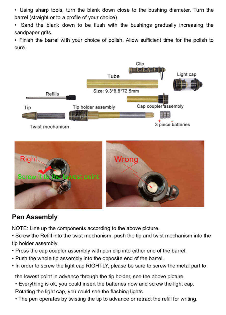 Light House Pen Kits