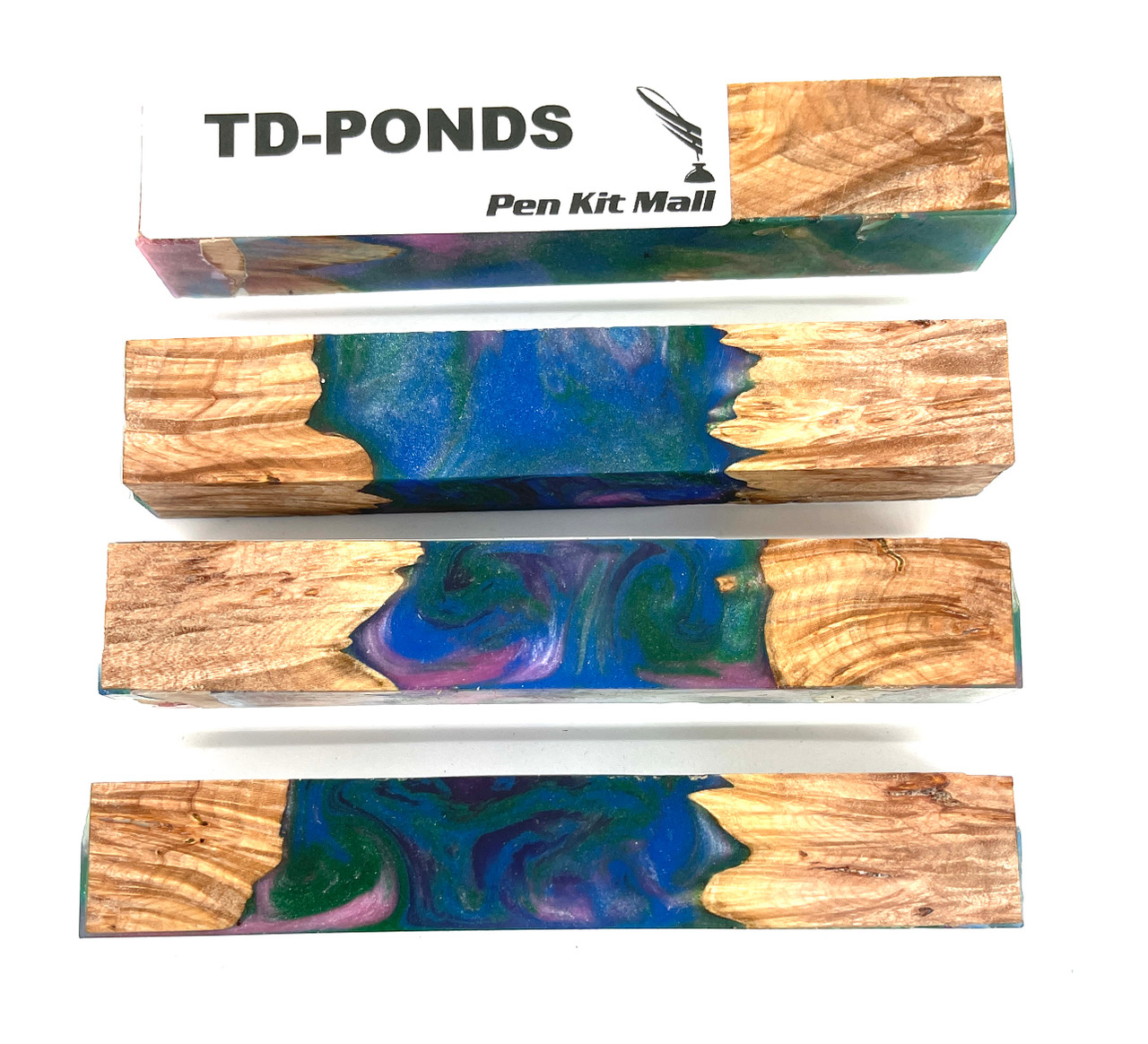 Turning a Dream Hybrid Pen Blanks  "POND "