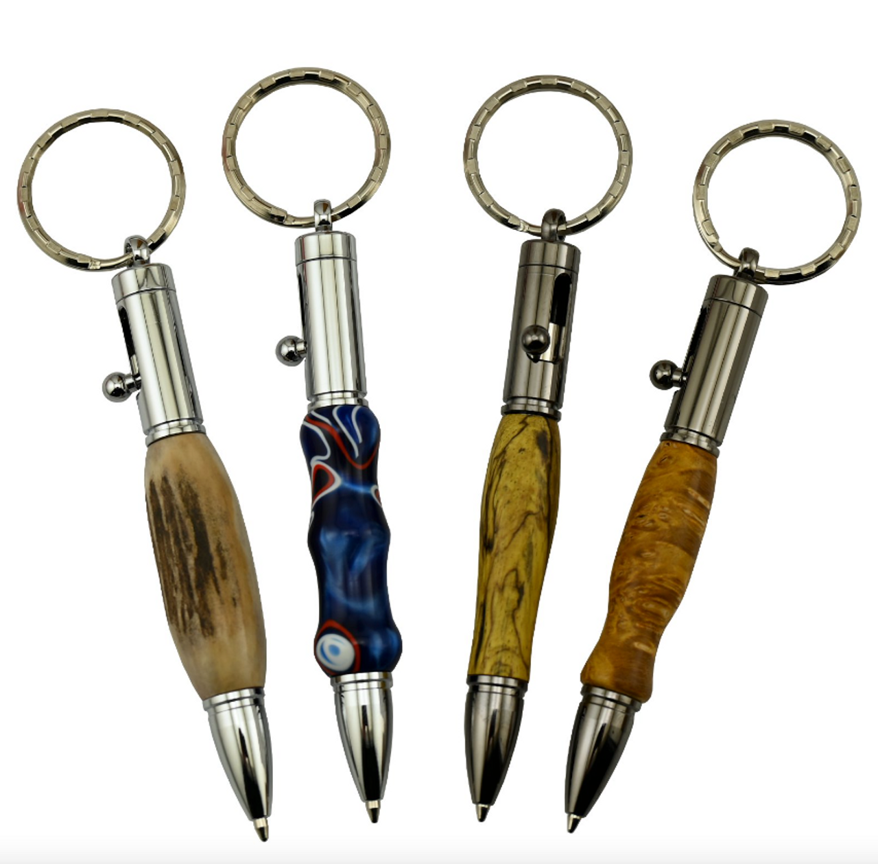 4 Mini Bolt Action Keychain Starter Set - Pen Kit Mall