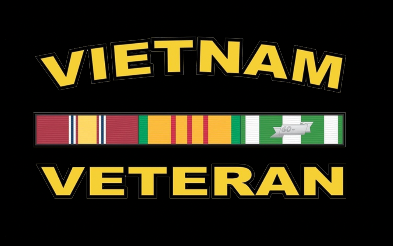 Vietnam Veteran Pen Blank Black Background