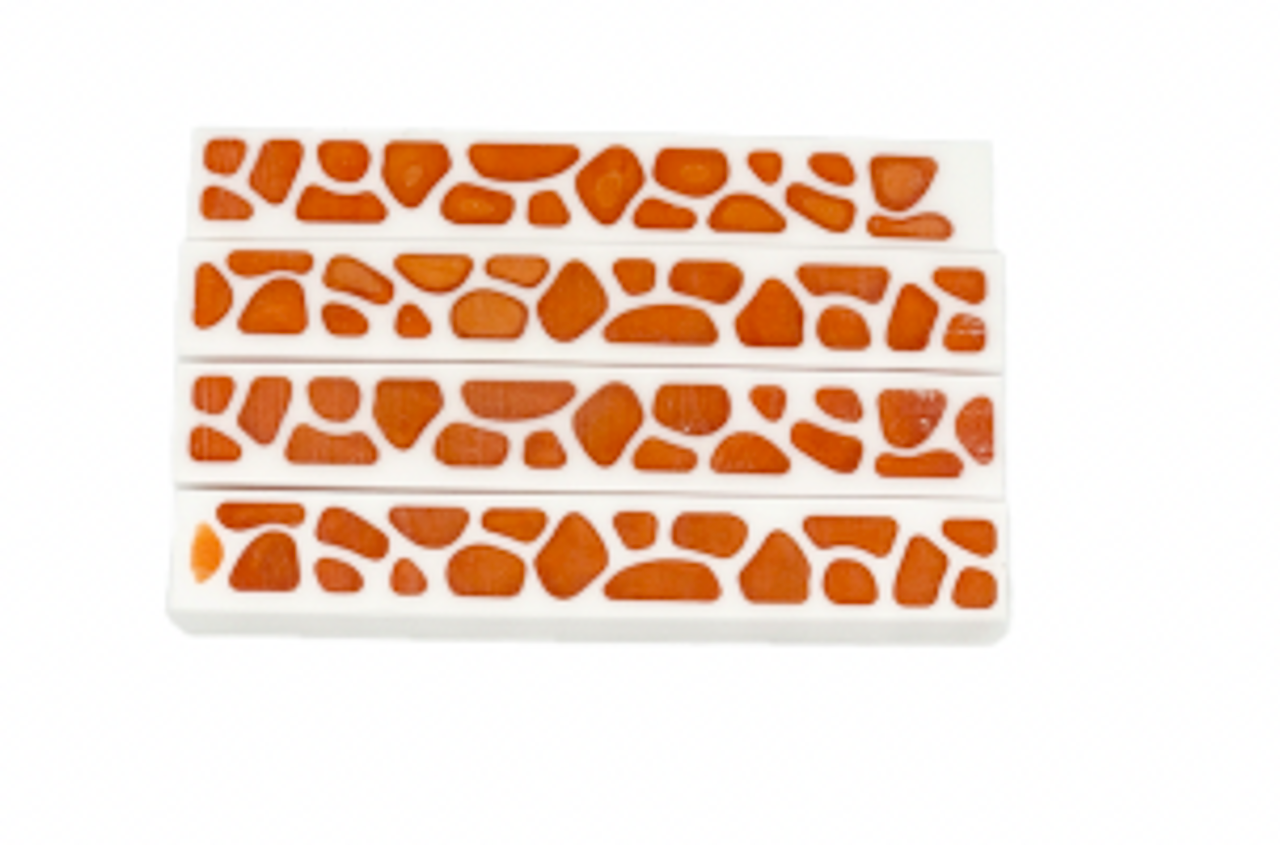 PKM-HC Creamsicle Giraffe Print Pen Blank