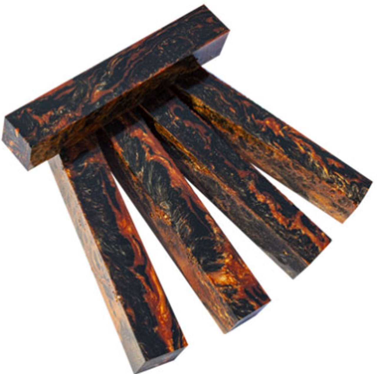 149 - Smoldering Embers - Inlace Acrylester Pen Blank (One Blank)