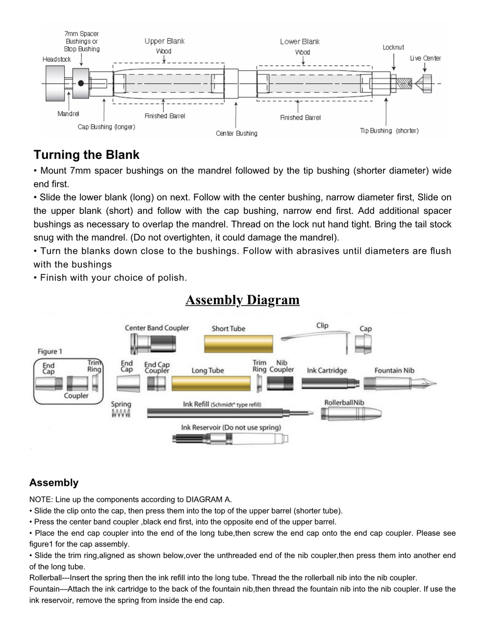  Jr Gentleman Pen Kit Starter Pack