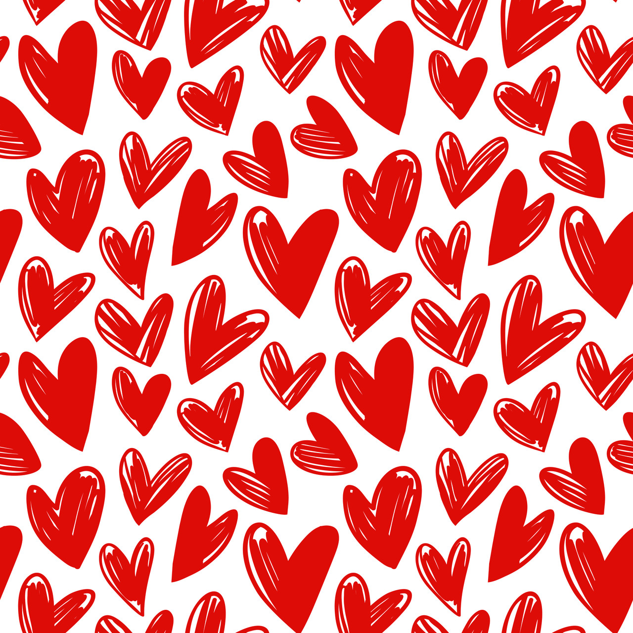 Valentine’s Classic Scribble Heart Pen Blank – Premium Turning Blank (LOVE-PATT-12)