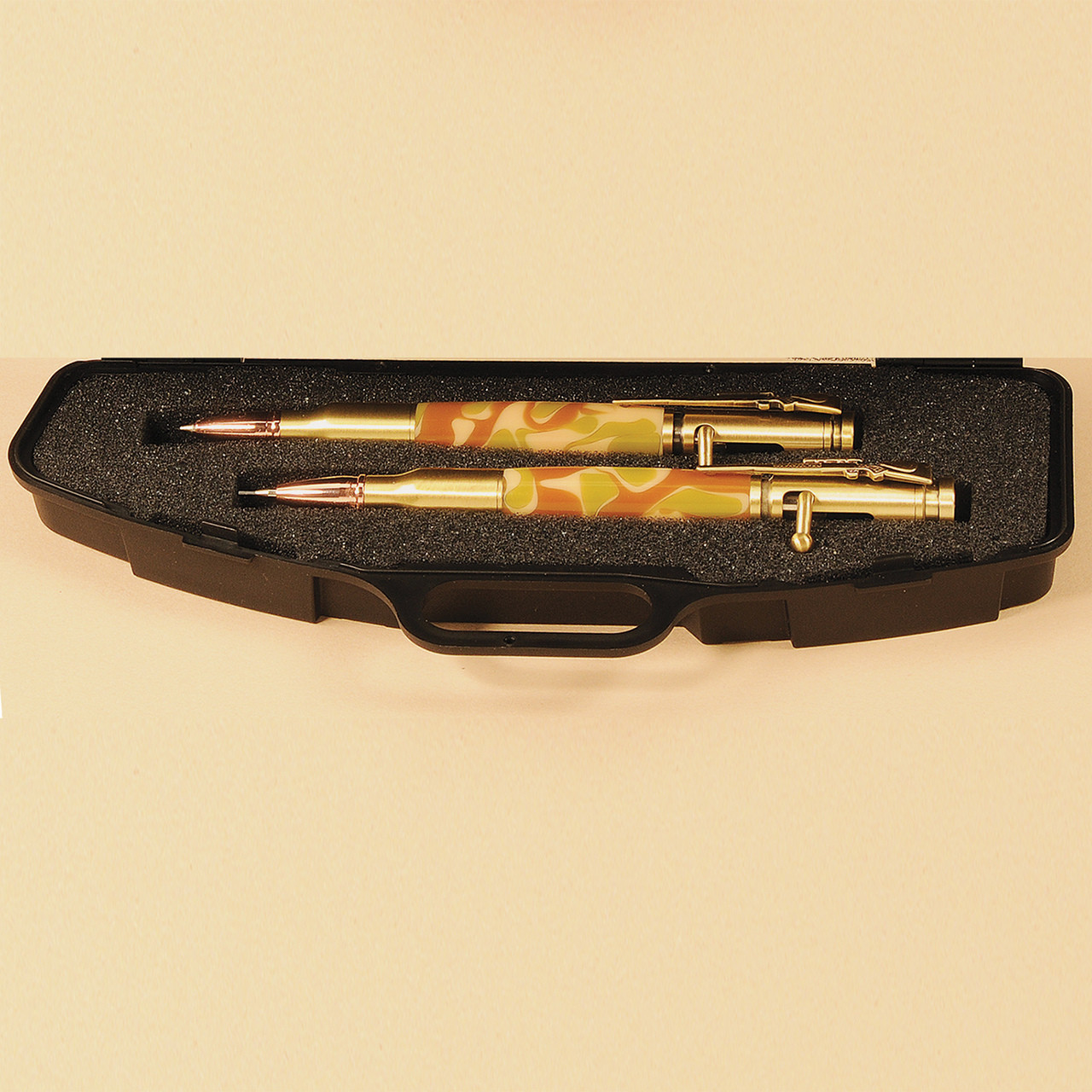 PKBOXGUNX Rifle Case Pen Box Extra Foam Insert to Fit 2 Pens: Pack of 2