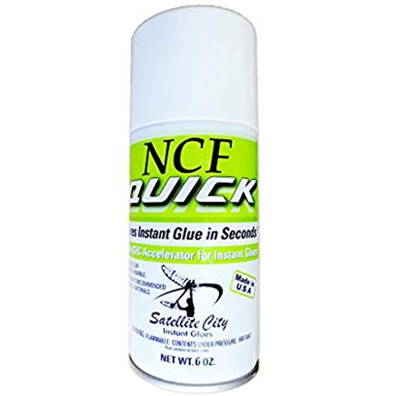 QA-6 NCF Quick 6oz aerosol CA glue ACCELERATOR