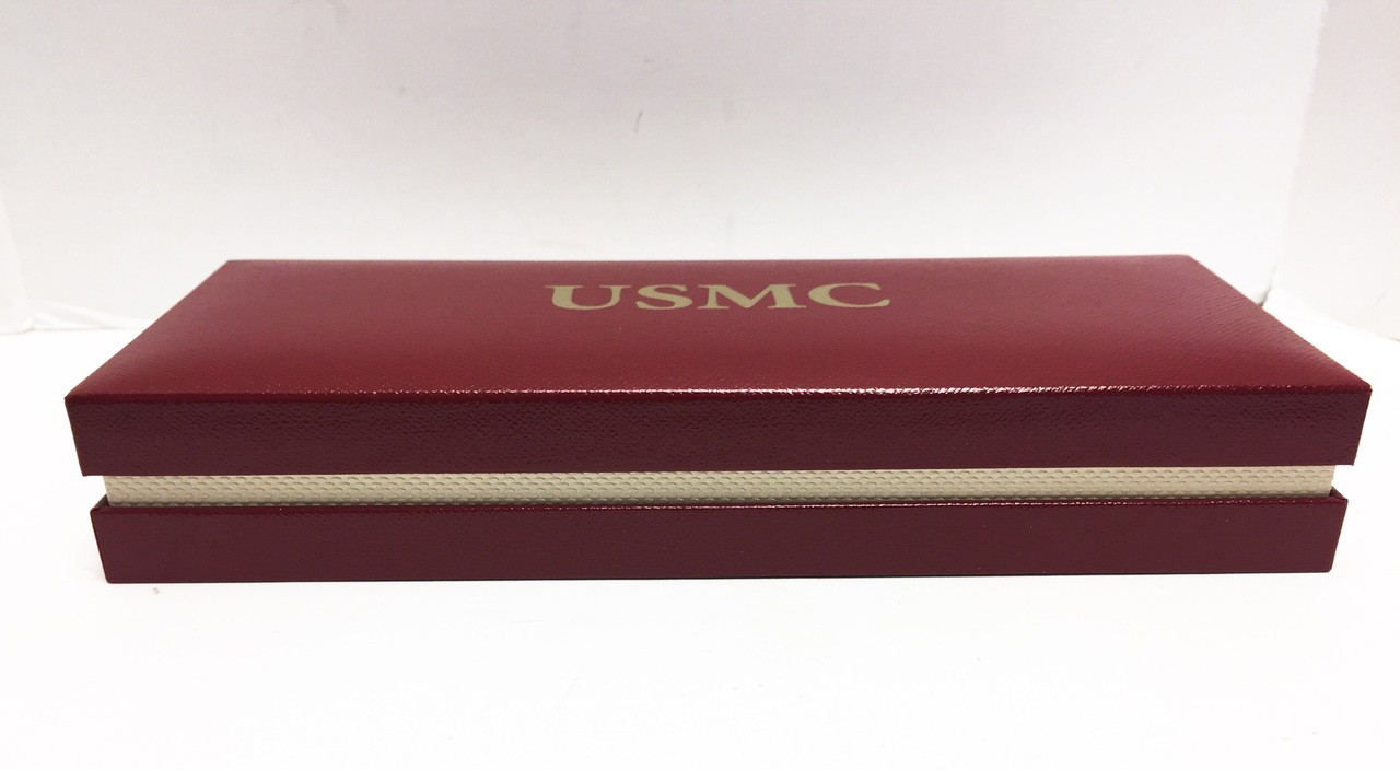 USMC Licensed Pen Display Box Red