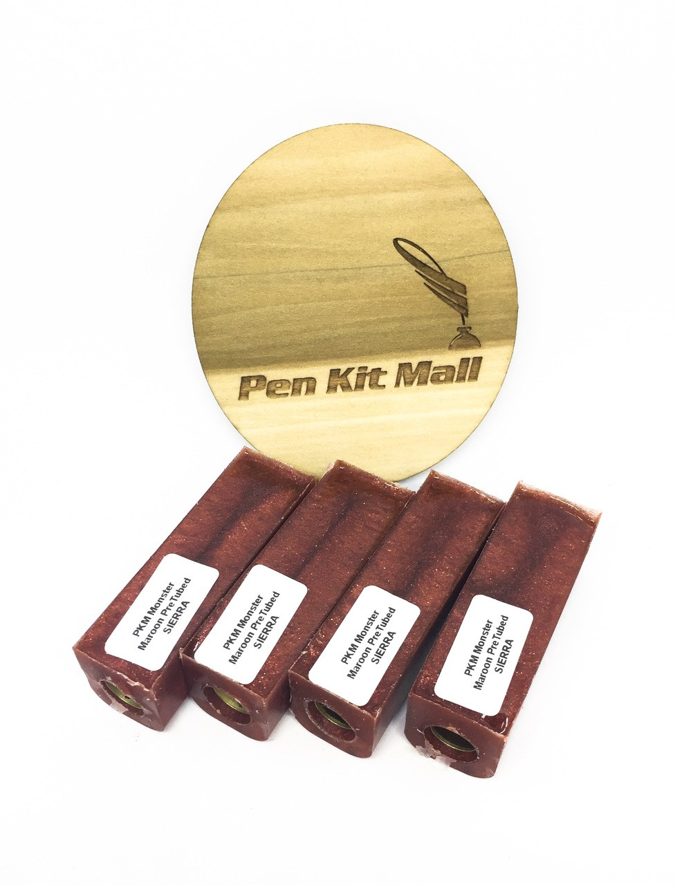 PKM Monster Maroon PRE-TUBED PEN BLANK