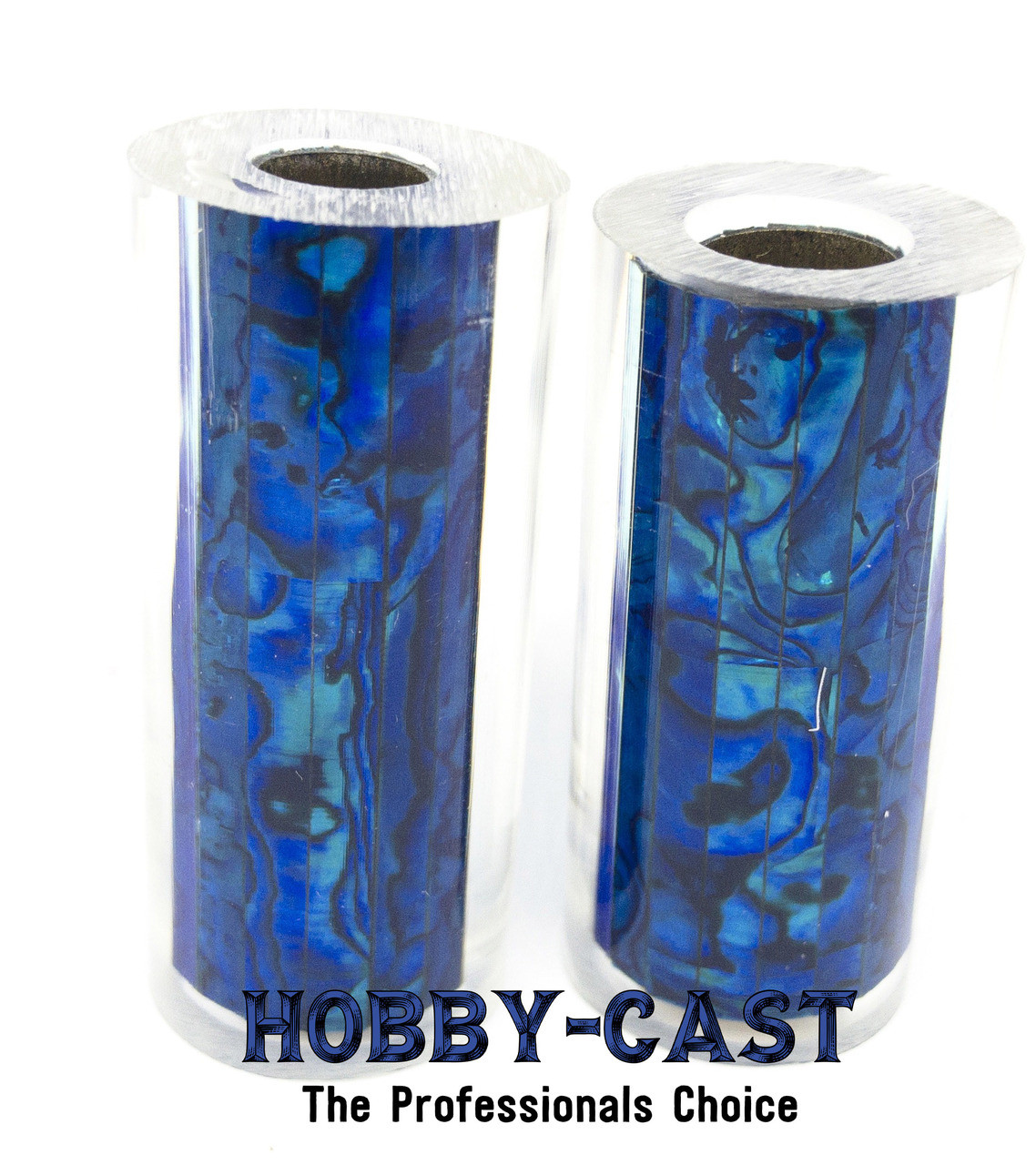 HOBBY-CAST ABALONE SHELL JR SERIES PEN BLANK *BLUE*