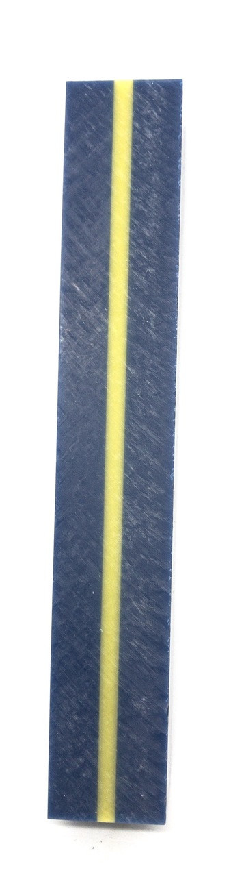 #WXTADB THIN YELLOW/GOLD LINE ON BLUE BLANK (ARMY DRESS BLUE)