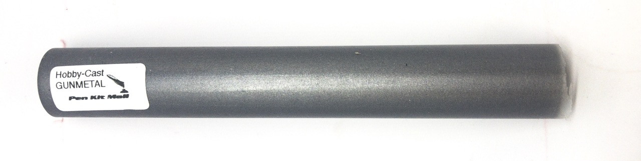 Hobby-Cast Gunmetal Acrylic Pen Blank