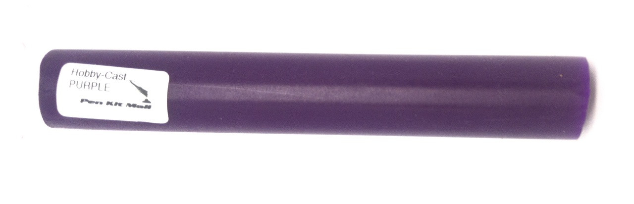 Hobby-Cast Purple Acrylic Pen Blank