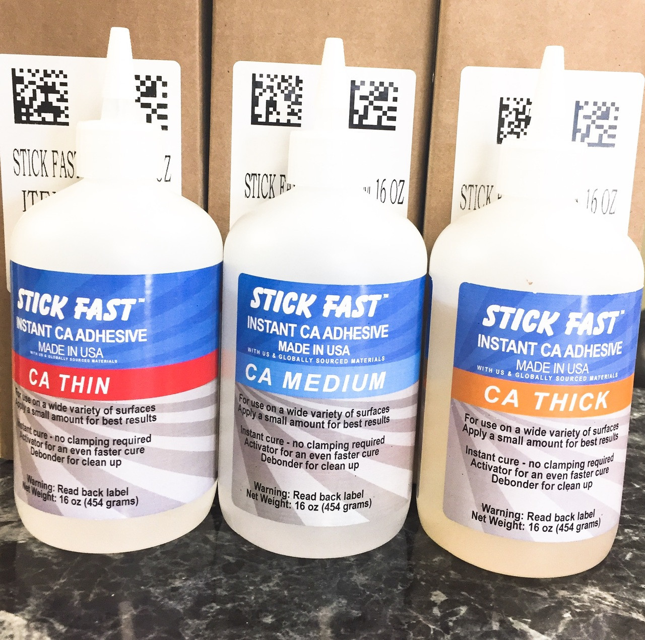 Stick Fast 16 ounce Size CA Glue - Pen Kit Mall