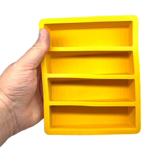 Silikon-Form Für Messergriffe – Wiederverwendbar, 25/162,6 X 5,1 X 15,2 Cm