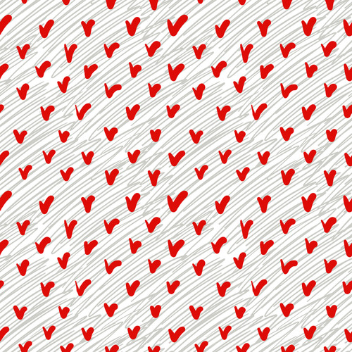 Valentine’s Hand-Drawn Heart Pen Blank – Premium Turning Blank (LOVE-PATT-07)