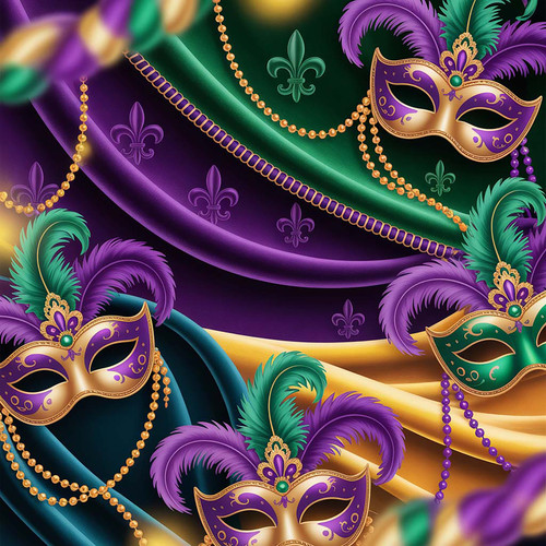 Mardi Gras Royal Masquerade Pen Blank – Premium Turning Blank (MARDI GRAS 2)