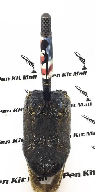 GENUINE ALLIGATOR HEAD PEN DISPLAY