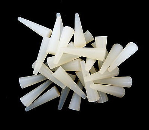 HOBBY-CAST 4 REPLACEMENT SILICONE PLUGS FOR THE SLIMLINE TUBE-IN SILICONE MOLD