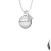 Domed Jeremiah 29:11 Crystal Initial - Sophia Necklace