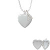 Heart Locket Crystal Initial - Sophia Necklace