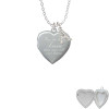 You Are More Loved Engraved Locket Crystal Initial - Sophia Necklace