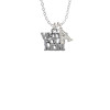 Water Polo Mom Crystal Initial - Sophia Necklace