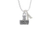 HOPE Stamp Crystal Initial - Sophia Necklace