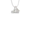 #1 Coach Crystal Initial - Sophia Necklace