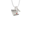 Diploma Crystal Initial - Sophia Necklace