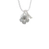 Flower Crystal Initial - Sophia Necklace