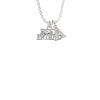Best Friend Crystal Initial - Sophia Necklace