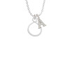 Infinity Loop Crystal Initial - Sophia Necklace