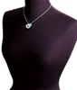 Gold Tone Translucent Orange Jack O'Lantern Crystal Initial - Sophia Necklace