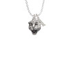 Small Jaguar - Mascot Crystal Initial - Sophia Necklace