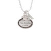 Keep Calm The Doctor is Here Crystal Initial - Sophia Necklace