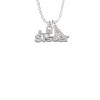 Lil Sister Crystal Initial - Sophia Necklace