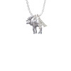 Moose Crystal Initial - Sophia Necklace