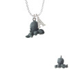 Resin Octopus Crystal Initial - Sophia Necklace