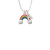 Rainbow Crystal Initial - Sophia Necklace