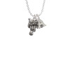 Saddle Crystal Initial - Sophia Necklace